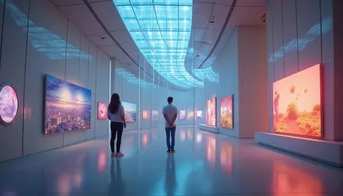 futuristic art museum,sky space concept,futuristic landscape,art gallery,futuristic,ufo interior,light space,turrell,hallway space,futurists,hypermodern,graecorum,aquariums,art museum,pinakothek,oleds,artscience museum,museums,virtual landscape,visualizer,Photography,General,Realistic