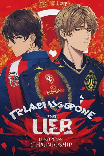 Craft a tragic love story set against the backdrop of the 2016 UEFA European Championship.,european championship,championship,union,uefa,cd cover,ultimate,uri,upset,competition event,ul,usva,runner-up