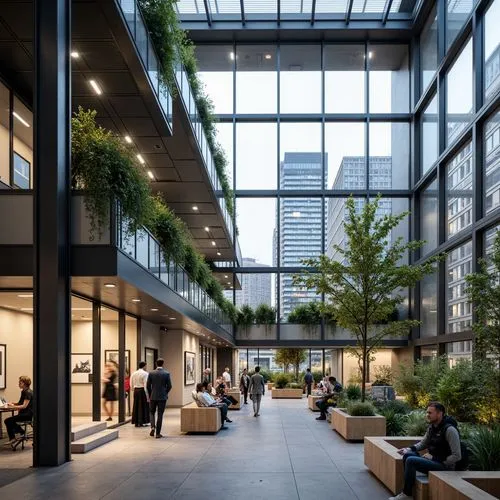 atriums,marunouchi,wintergarden,modern office,nihonbashi,bureaux,freshfields,headquaters,broadgate,offices,office buildings,atrium,gensler,headquarter,benaroya,shiodome,associati,office building,business centre,azabu