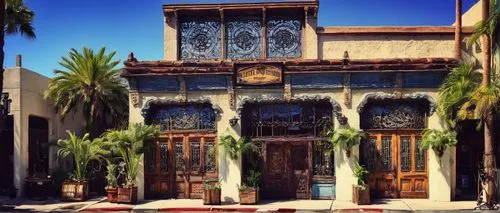 carthay,beverly hills hotel,vanderpump,beverly hills,wolfsonian,majorelle,magic castle,the palm,pantages,art deco,marrakesh,fillmore,mizner,west hollywood,boutiques,riad,santa barbara,store fronts,haveli,tlaquepaque,Illustration,Realistic Fantasy,Realistic Fantasy 35