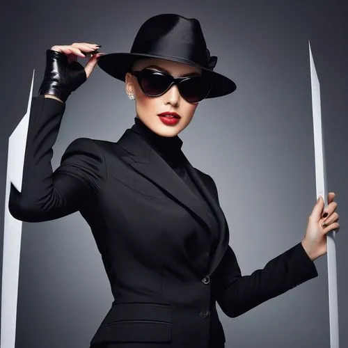 villainess,spy,spy visual,femme fatale,dita,atrix,secret agent,swordswoman,rankin,black hat,superspy,super sharp,sharper,stiletto,sharp knife,elektra,diabolik,samourai,pointing woman,stiletto-heeled shoe,Photography,Artistic Photography,Artistic Photography 06