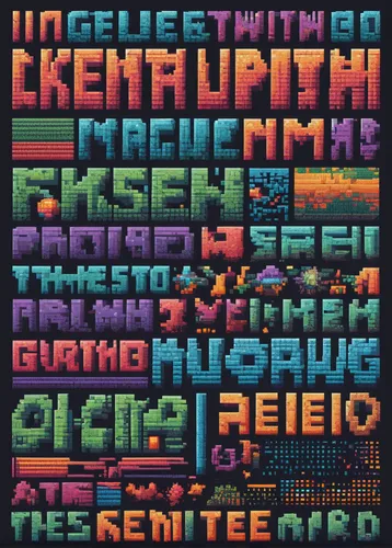 pixelgrafic,tetris,wordcloud,word art,pixels,alphabet word images,alphabet,wordart,word clouds,pixel cells,retro pattern,alphabets,rainbow tags,twitter wall,typography,8bit,text field,retro items,hashtags,twitter pattern,Illustration,Black and White,Black and White 27