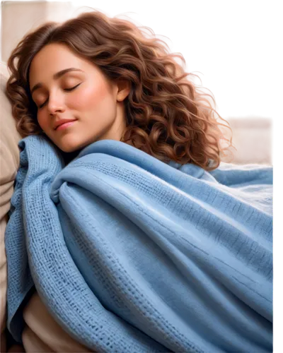 relaxed young girl,woman on bed,cocooning,sackcloth textured background,perugini,blanket,beren,woman praying,intercessory,cardiac massage,girl in cloth,praying woman,blanketed,blankie,restful,cozying,swaddled,jesus in the arms of mary,girl with cloth,coverlet,Illustration,Realistic Fantasy,Realistic Fantasy 27
