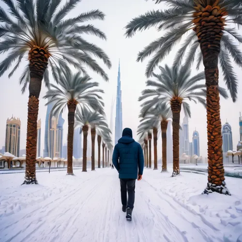 united arab emirates,winter background,uae,dubai,kuwait,wallpaper dubai,snow scene,date palms,snow landscape,tallest hotel dubai,winter landscape,winter trip,snowy landscape,doha,winter wonderland,the cold season,snowfall,jumeirah,winter mood,the snow falls,Conceptual Art,Daily,Daily 01