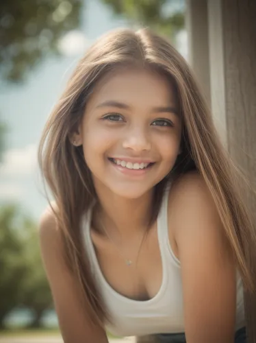 Pretty, mildly smiling face. High resolution photography.,this is a po of the smiling girl,social,a girl's smile,sonrisa,girl in t-shirt,girl portrait,portrait photographers,young girl,children's phot