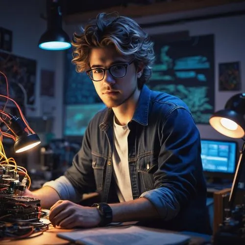 electrical engineer,man with a computer,ltx,arduino,soldering,electrical engineering,roboticist,circuitry,mechatronics,watchmaker,electrophysiologist,michiel,microelectromechanical,oscilloscope,computerologist,circuit board,hackerspace,electromechanical,cyberonics,tinkerer,Art,Artistic Painting,Artistic Painting 41