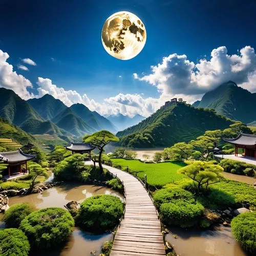 landscape background,nature wallpaper,beautiful landscape,japan landscape,nature landscape,rice fields,fantasy landscape,mountainous landscape,rice terrace,ha giang,the mystical path,nature background,landscapes beautiful,moon valley,lunar landscape,wooden bridge,fantasy picture,valley of the moon,landscape nature,natural scenery