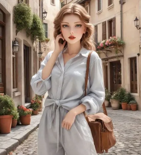 fashion doll,denim jumpsuit,women fashion,dressup,fashionable girl,delvaux