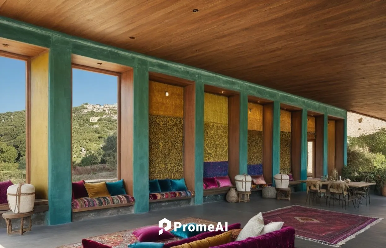 cozy space,amanresorts,mahdavi,adjaye,lefay,taliesin,mid century modern,tokara,house in the mountains,termales balneario santa rosa,verandah,corten steel,wooden beams,casa fuster hotel,arcosanti,cotta