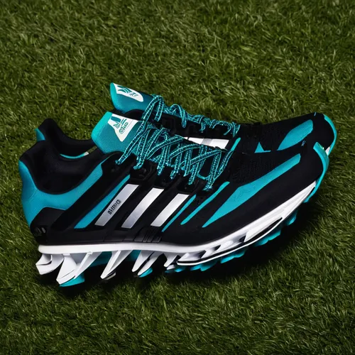 Incorporate Adidas Springblade into a heartwarming story about a group of friends who bond over their shared love for running.,american football cleat,football boots,soccer cleat,track spikes,cleat,at