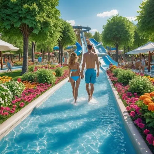 lifespring,schlitterbahn,water park,mahogany bay,waterpark,mamaia,outdoor pool,wayzata,aquantive,3d rendering,diamond lagoon,resort,lido di ostia,megaresorts,fatullayev,bahamonde,paradisus,harborwalk,waterland,villaggio,Photography,General,Realistic