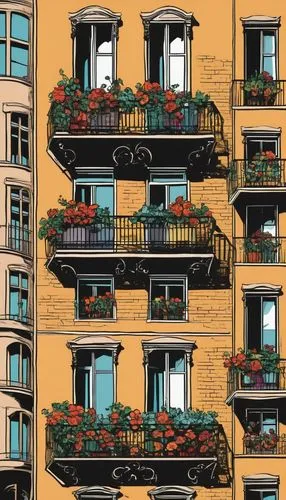 balconies,paris balcony,balcony garden,watercolor paris balcony,apartment building,an apartment,balcony,balcony plants,apartments,apartment block,block balcony,fire escape,apartment buildings,apartment house,houses clipart,apartment-blocks,apartment complex,tenement,colorful facade,apartment,Illustration,Vector,Vector 11