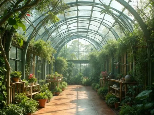 conservatory,greenhouse,glasshouse,tunnel of plants,winter garden,greenhouses,wintergarden,plant tunnel,bellingrath gardens,the palm house,conservatories,palm house,the old botanical garden,greenhouse effect,nurseries,botanical gardens,hothouse,garden of plants,botanical garden,herbology,Photography,General,Realistic