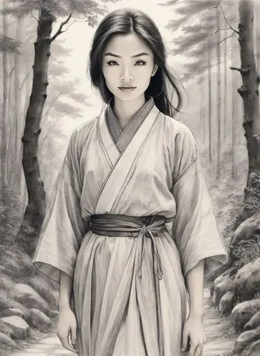 geisha,japanese woman,kimchijeon,geisha girl,asian woman,choi kwang-do,japanese art,world digital painting,kimjongilia,yi sun sin,hanbok,korean culture,seolleongtang,songpyeon,taekkyeon,chinese art,oriental girl,korean history,oriental princess,korean won,Digital Art,Pencil Sketch