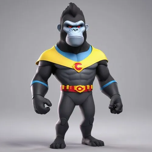 grodd,gorilla,zortman,tetsujin,haramirez,gorilla soldier,gantu,dk,prosimian,omac,hammerman,kryptarum-the bumble bee,war monkey,simian,blastaar,ape,apokolips,monkey god,kinnikuman,modrak,Unique,3D,3D Character