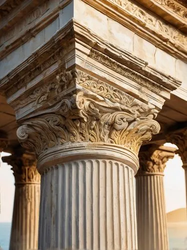 doric columns,pillar capitals,columns,erechtheion,pillars,roman columns,corinthian order,entablature,columned,greek temple,pilasters,three pillars,colonnades,peristyle,pilaster,colonnaded,columnas,erechtheus,caryatids,palladian,Conceptual Art,Fantasy,Fantasy 02