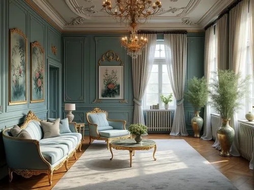 ornate room,gournay,danish room,fromental,blue room,ritzau,chambre,enfilade,gustavian,sitting room,great room,meurice,interior decor,victorian room,livingroom,appartement,interior decoration,interior design,interiors,bellocchio,Photography,General,Realistic