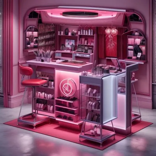 cosmetics counter,bar counter,liquor bar,cosmetics,unique bar,women's cosmetics,kitchen shop,beauty room,bar,agent provocateur,apothecary,ufo interior,doll kitchen,jewelry store,pharmacy,cash register,salon,gold bar shop,sci fi surgery room,secretary desk