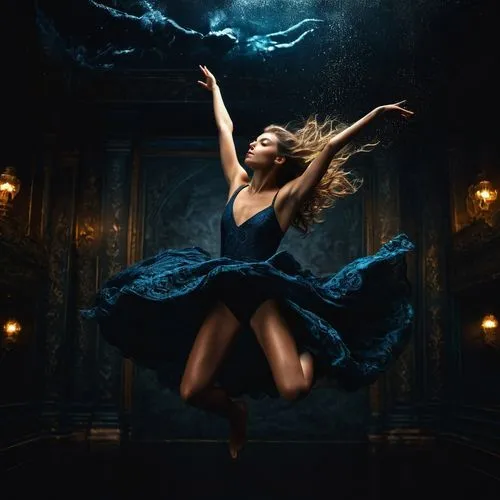 black swan,swan lake,ballerina,submerged,water nymph,underwater background,under the water,siren,gracefulness,dancer,photo session in the aquatic studio,ballet master,submerge,ballet dancer,deep blue,weightless,under water,floating stage,queen of the night,underwater,Photography,General,Fantasy