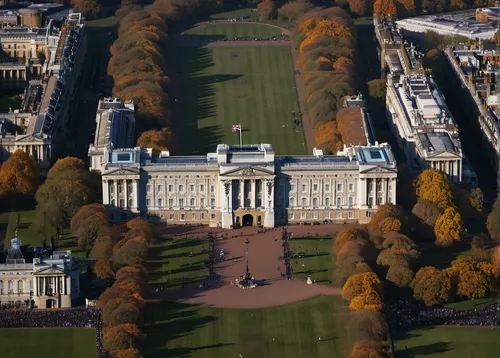 buckingham palace,national trust,aerial photograph,uk,the palace,elizabeth ii,united kingdom,from the air,aerial image,the royal palace,aerial view,great britain,kensington gardens,stately home,view from above,palace,aerial shot,bird's-eye view,royal palace,trinity college,Conceptual Art,Sci-Fi,Sci-Fi 30