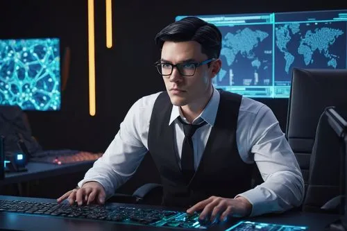 cybertrader,man with a computer,genocyber,datamonitor,cybercriminals,cryptologist,night administrator,computerologist,cybercafes,blur office background,cybercrimes,cyberathlete,cybersquatters,cryptographer,cybersmith,cyberspice,bitdefender,computer business,cybermedia,cyber crime,Unique,3D,Low Poly