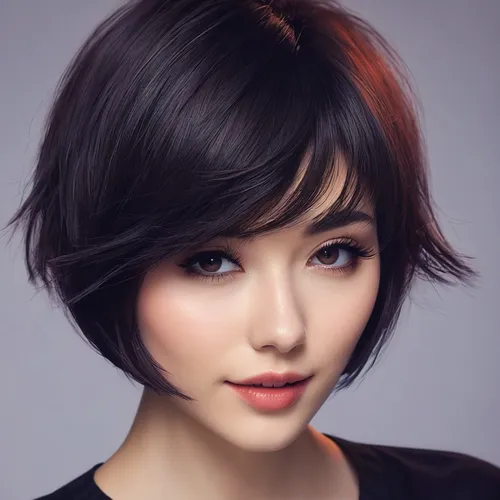 realdoll,asymmetric cut,pixie cut,asian woman,vietnamese woman,bob cut,phuquy,natural cosmetic,asian semi-longhair,japanese woman,asian girl,natural color,eurasian,oriental girl,colorpoint shorthair,vintage asian,rou jia mo,vietnamese,cosmetic,beret,Conceptual Art,Fantasy,Fantasy 19