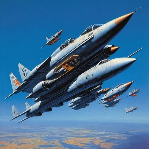 rafales,thunderjets,raaf hornets,eurofighters,stratojets,typhoons,garrison,tomcats,northrop f-5e tiger,defend,jetfighters,scramjets,military fighter jets,gripens,thunderstreaks,indian air force,stratojet,defence,defense,flankers,Conceptual Art,Sci-Fi,Sci-Fi 21