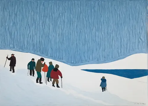 olle gill,snow scene,the snow falls,snowstorm,the cold season,winter landscape,snow fields,carol colman,snow landscape,in the winter,people walking,heather winter,snowfield,snow figures,the snow,in the snow,early winter,snowfall,winter,deep snow,Art,Artistic Painting,Artistic Painting 09