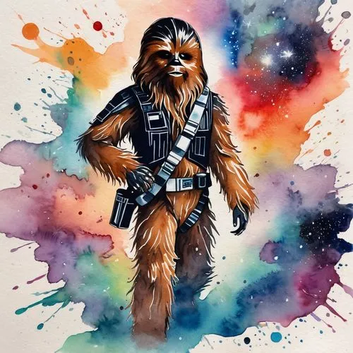 chewbacca,wookiee,chewie,wookie,wookiees,chewy,Illustration,Paper based,Paper Based 25