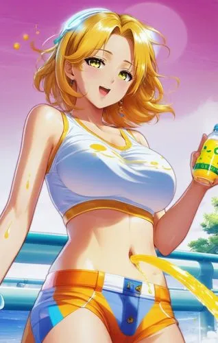 肚脐眼喷出果汁,orangina,summer background,schweppes,songkran,beach background,marguerita,mirinda,fanta,lemon background,corona app,colada,sprite,candy island girl,vernita,corona test,icetea,michiru,margarett