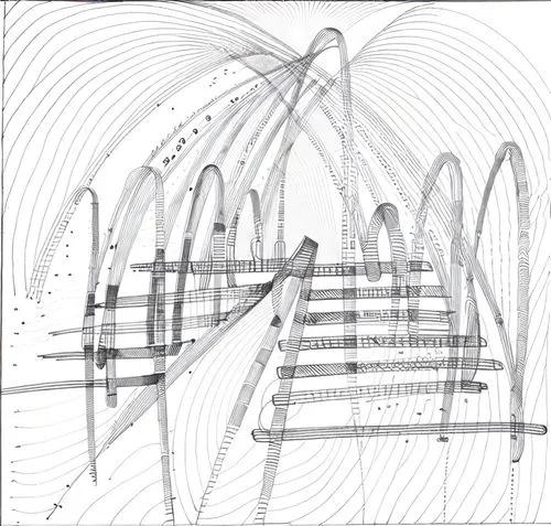 As simple are possible, only a few lines,conductor tracks,music notations,harp strings,klaus rinke's time field,wireframe,wireframe graphics,music sheets,sheet of music,musical notes,experimental musi