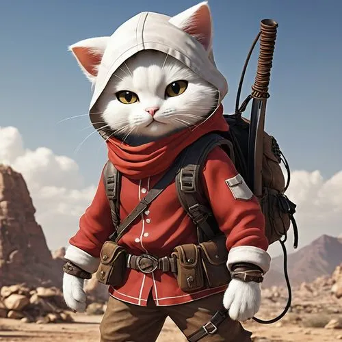 cat warrior,miqdad,miqati,maometto,kitterman,korin