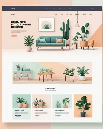 web mockup,landing page,homepages,flat design,microsite,website design,wordpress design,microsites,web design,homepage,floral mockup,webdesign,vintage theme,dribbble,home page,background design,homeadvisor,plain design,website,houseplants,Illustration,Paper based,Paper Based 06