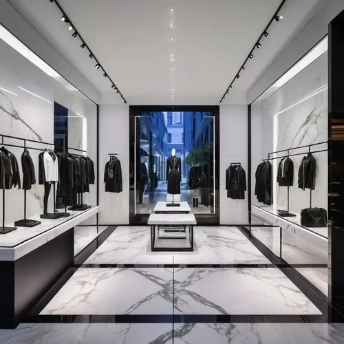 versace,walk-in closet,boutique,vitrine,chanel,paris shops,retail,women's closet,shop-window,tisci,display window,storefront,dress walk black,store front,dress shop,closet,bond stores,black coat,shopwindow,store window,Illustration,Realistic Fantasy,Realistic Fantasy 45