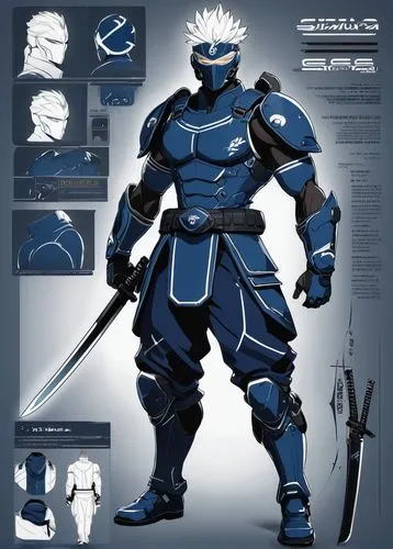 xiahou,kakashi hatake,raiden,basara,kakashi,ashigaru,susanoo,ninjago,chulainn,samurai fighter,aegeus,kusarigama,aeltus,vergil,mcninja,lancer,male character,masamune,kenshi,sakon,Unique,Design,Character Design