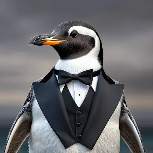 tux,tuxedo,tuxedo just,chinstrap penguin,penguin,formal guy,rock penguin,glasses penguin,gentoo,arctic penguin,snares penguin,young penguin,gentlemanly,emperor penguin,waiter,magellanic penguin,penguin enemy,formal attire,groom,formal wear,Photography,General,Realistic