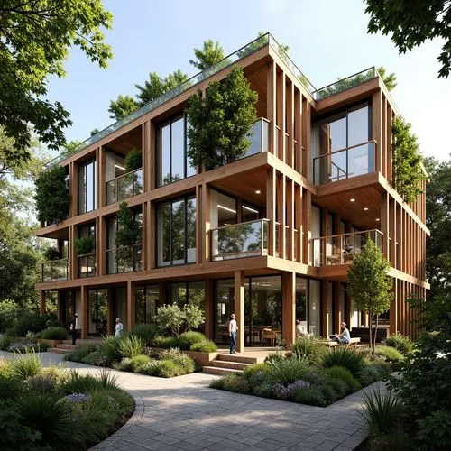 timber house,forest house,cubic house,3d rendering,revit,modern house,cohousing,wooden house,passivhaus,arkitekter,danish house,bohlin,modern architecture,cantilevers,wooden facade,dunes house,architektur,lohaus,sketchup,cantilevered