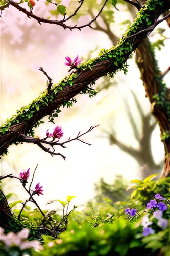 nature background,spring background,forest flower,springtime background,frame flora,background bokeh,fairy forest,japanese floral background,wisteria,japanese sakura background,background view nature,wood daisy background,elven forest,flower background,forest background,flower tree,spring nature,lilac branch,flowers frame,mountain flower,Conceptual Art,Fantasy,Fantasy 26