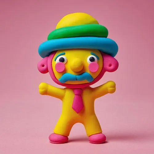 kidrobot,pufnstuf,flander,fundora,popple,play doh,Unique,3D,Clay