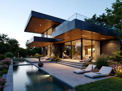 modern house,modern architecture,beautiful home,luxury home,dreamhouse,modern style,pool house,luxury property,crib,cube house,cubic house,prefab,dunes house,contemporary,summer house,roof landscape,3d rendering,luxury home interior,landscaped,cantilevers