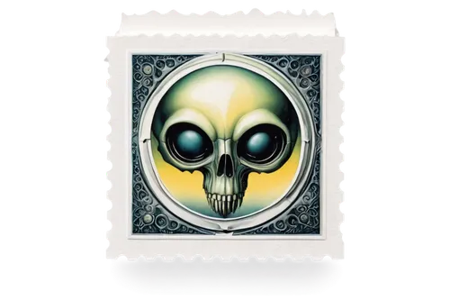 calaverita sugar,postage stamp,philatelist,vintage skeleton,postage stamps,extraterrestrial life,extraterrestrial,postmark,day of the dead icons,skull allover,scull,icon e-mail,skull bones,postal elements,day of the dead paper,calavera,et,day of the dead frame,green icecream skull,phage,Conceptual Art,Sci-Fi,Sci-Fi 02