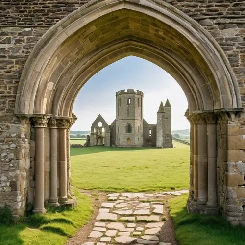 corfe,helmsley,pointed arch,bodiam,windows wallpaper,conisbrough,cadw,priory,archways,whiteabbey,durham,wharram,fotheringhay,carisbrooke,llanthony,gatehouses,archway,doorways,half arch,entrances,Illustration,Retro,Retro 18