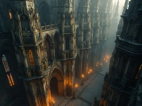 theed,haunted cathedral,labyrinthian,neogothic,cathedral,arkham,gothic church,spires,metropolis,cathedrals,gael,duomo,undercity,hall of the fallen,osgiliath,markale,koln,mekka,eisenhardt,stephansdom,Photography,General,Realistic