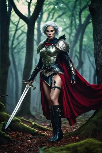 female warrior,warrior woman,swordswoman,sandahl,strong woman,nissa,fantasy warrior,fiora,fantasy woman,thorhild,male elf,hippolyta,strong women,elona,krietor,rahab,ventress,leonarda,rafaela,diana,Conceptual Art,Sci-Fi,Sci-Fi 17