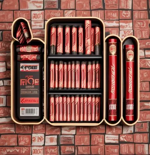 poker set,toolbox,tackle box,ammunition,matchbox,camacho trumpeter,multipurpose battery,cosmetic sticks,retro gifts,matches,luggage set,leather suitcase,the batteries,count of faber castell,batteries,art tools,attache case,aa battery,pen box,pyrotechnic