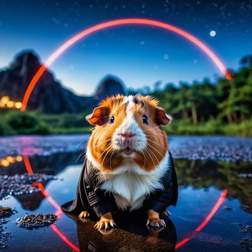 guinea pig,guineapig,cavia,mini pig,kawaii pig,guinea pigs,lightpainting,cartoon pig,cavy,capybara,pua,piggie,mogwai,animal photography,corgi,photo session at night,pig,bokeh effect,musical rodent,background bokeh