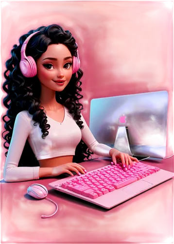 girl at the computer,programadora,secretarial,computadoras,computer freak,amiga,computer graphics,computer,computer graphic,pink background,computed,compute,computation,girl studying,guava,computerization,computerese,computerologist,computadora,laptop,Photography,Fashion Photography,Fashion Photography 02