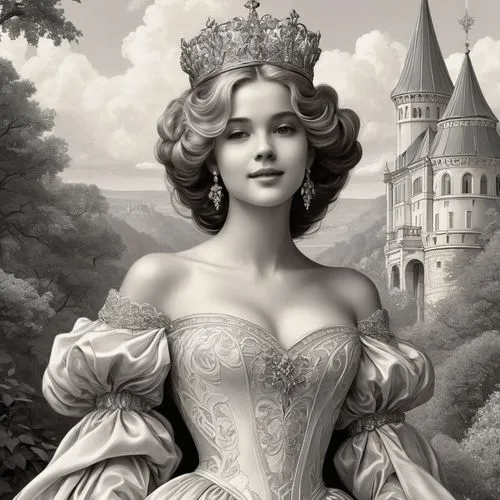 principessa,princess sofia,shipka,cinderella,elizaveta,yelizaveta,Illustration,Retro,Retro 08