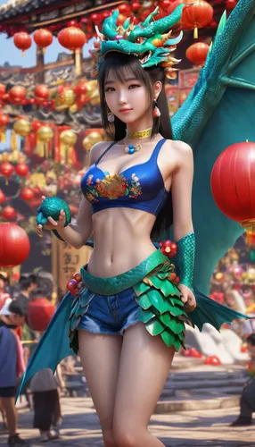 spring festival,asian costume,xiaochi,dragon li,siu mei,lei,hong,su yan,oriental princess,烧乳鸽,tai qi,oriental girl,chinese background,mai tai,xiangwei,pi mai,sanya,phuquy,wuchang,korean,Illustration,Japanese style,Japanese Style 05