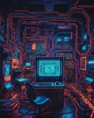 cyberscene,computer room,cyberspace,cyberpunk,cyberworld,cyberia,computer art,computerized,ufo interior,cybertown,cyberview,cyber,computational,computervision,the server room,spaceship interior,cybernet,computerworld,terminals,computer,Unique,Pixel,Pixel 04